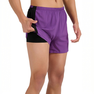 Mens Summer Fashion Quick Dry Elastic Waist Shorts Lightweight Breathable Athletic Workout Gym Shorts