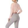 Women's Loose Top Breathable Cotton T-Shirt Summer Fitness & Yoga Cover-Up Outer Wear