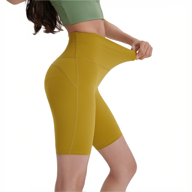 High Waisted Biker Shorts for Women - 5 inch Tummy Control, Ultra-Comfort for Workouts, Yoga & Daily Wear