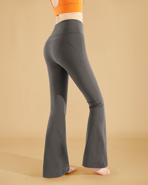 Custom Thick Womens Flare Yoga Pants Leggings Beautifully Soft Fleece Lounge Jogger Pants
