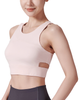 Wholesale Women Cutout Bra Adjustable Side Breast Tightening Support Seamless Bra Thin Breathable Yoga Sports Bra