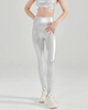 Wholesale Women’s Workout Tight Sweat Shiny Gym Workout Yoga Pants Push Up V Shape Sports Leggings