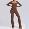 2-Piece Seamless Moisture-Wicking Workout Set for Women Gym Fitness Running Yoga Sportswear