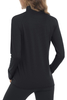 Women's UPF 50+ Lightweight Athletic Jacket Sun Protection Full Zip Long Sleeve Shirts Hiking Outdoor Pockets