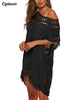Womens Swimsuit Cover Up Hollow Out Swimwear Beach Bathing Suit Bikini Coverups