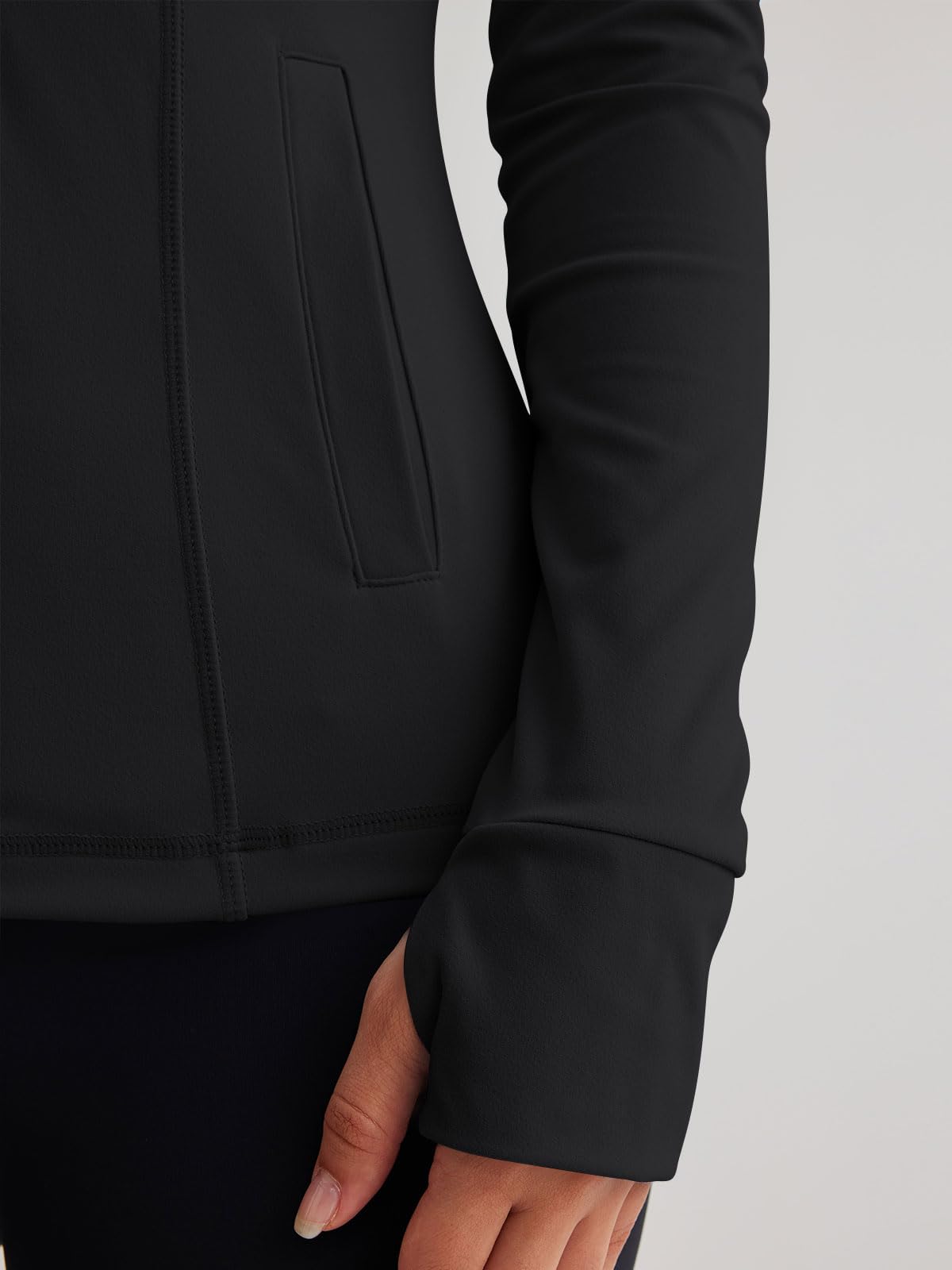 Women's Workout Yoga Jacket Full Zip Running Track Jacket