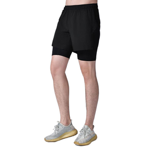 Custom Compression 2 In 1 casual wear men’s summer shorts Gym Short Workout Sports Running Men’s Shorts