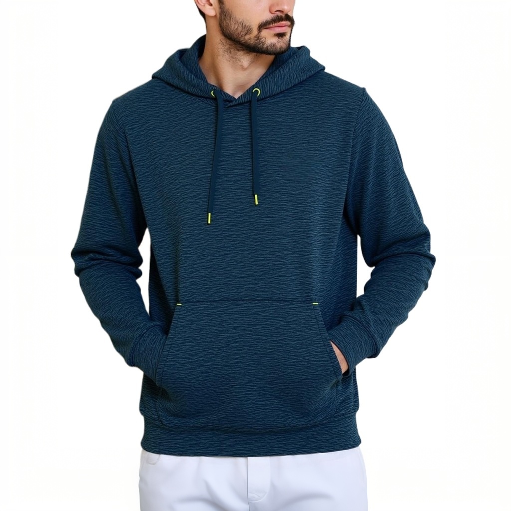 Men's Hoodies Moisture Wicking Breathable Pullover Hooded Sweatshirt