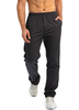 Men's Casual Lightweight Stretch workout pants Summer Relax Fit Drawstring Elastic Waist Beach Pants