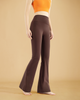 Custom Thick Womens Flare Yoga Pants Leggings Beautifully Soft Fleece Lounge Jogger Pants