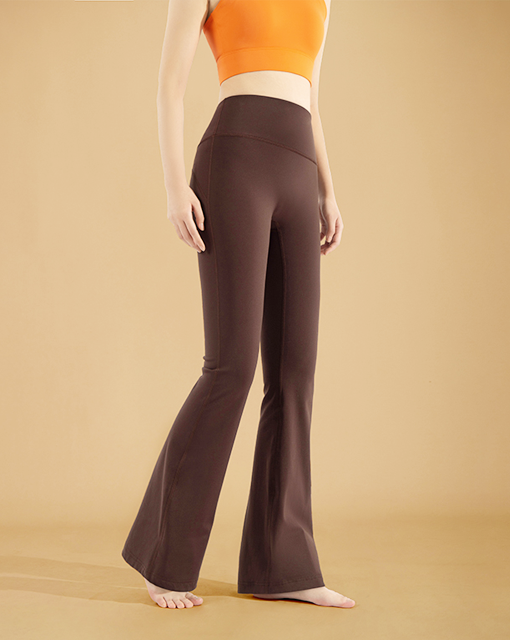 Custom Thick Womens Flare Yoga Pants Leggings Beautifully Soft Fleece Lounge Jogger Pants