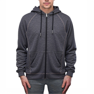 Men's Ultimate Full-Zip Hoodie, Men's Hooded Long Sleeves Sweatshirt with Zipper