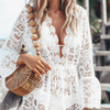 Swimsuit Coverups for Women Lace Beach Cover Up Bathing Suit Swim Dress