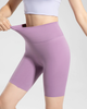 Custom Logo Sport Shorts Women High Waist Compression Workout Running Scrunch Butt Fitness Yoga Legging
