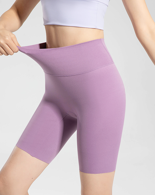 Custom Logo Sport Shorts Women High Waist Compression Workout Running Scrunch Butt Fitness Yoga Legging