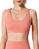 Custom Wholesale Women Thin Shoulder Straps Gym Outfits Fitness Running Sports Underwear Sports Yoga Bra