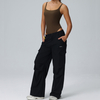 One Piece Workout Jumpsuits for Women Backless Tummy Control Sleeveless Jumpsuits Scrunch Yoga Romper Jumpsuit