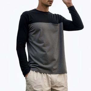 Men's Active Casual Long Sleeve Shirts Lightweight Dry Fit Workout Running Athletic Comfortable T-Shirts