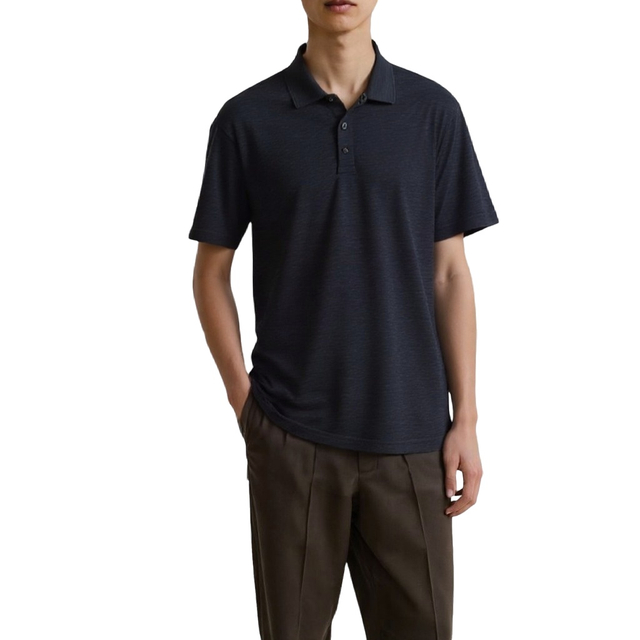 Mens Polo Shirts Quick Dry Short Sleeve Golf T Shirt Performance Moisture Wicking Casual Workout